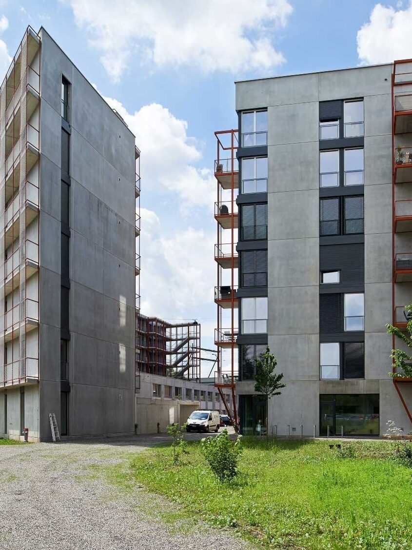 Quartierbesichtigung in Zwicky Süd, Dübendorf - Interview mit Lukas Bühlmann