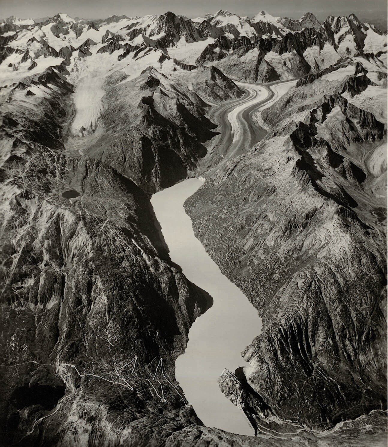 Alpine Landschaften profilieren