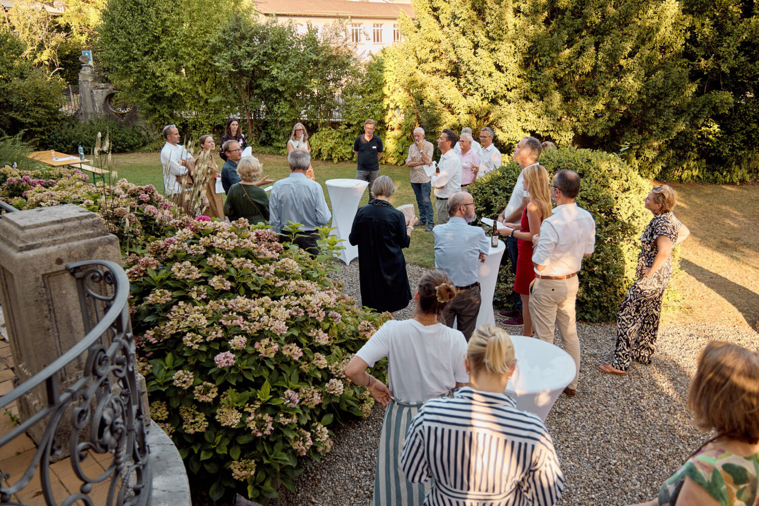 Landen in schönster Kulisse